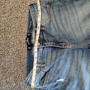 Hollister ripped skinny jeans